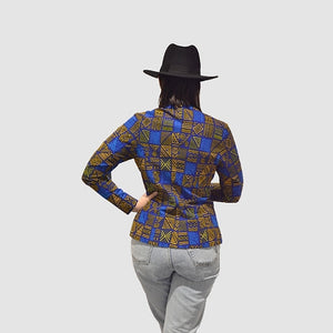 Blazer Femme - Fait en Côte d'Ivoire - By Dine Design - Sawaxx